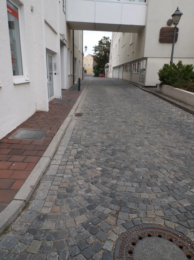 Granitbogenpflaster in Dillingen a. d. Donau