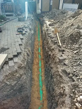 Abwasserleitung in Augsburg