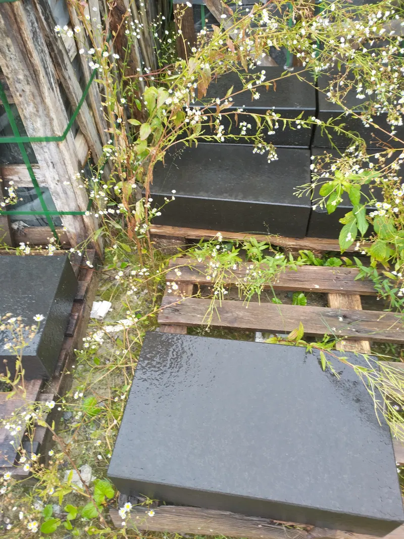Blockstufen aus Basalt