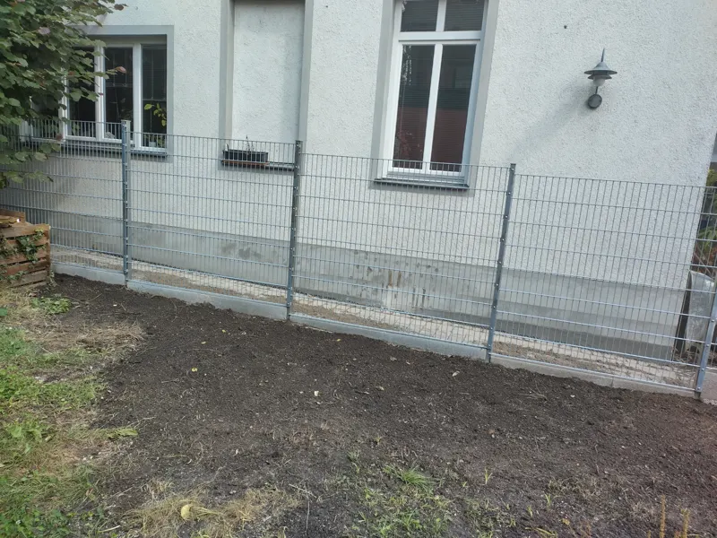 Baustelle in der Augsburger Innenstadt